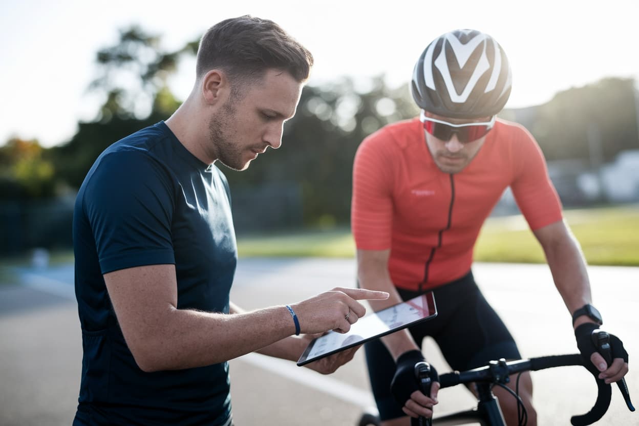 entrenador_de_ciclismo_orientando_a_un_ciclista_en_carretera_de_montana_con_plan_personalizado_en_tablet